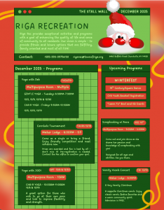 Stall Wall Christmas