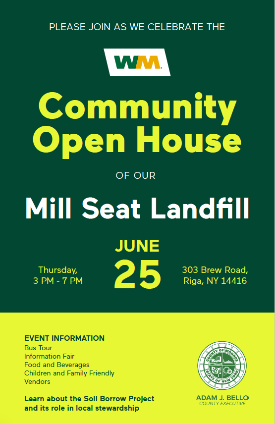 Community Open House Mill Seat Landfill